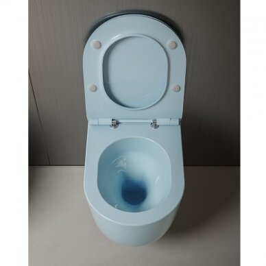Potinkinio WC rėmo Grohe SOLIDO 3-IN-1 ir pakabinamo unitazo Hatria FUTURA Rimless PURE VORTEX su soft close dangčiu komplektas 10