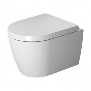 Potinkinio WC rėmo Tece ir klozeto Duravit ME by Starck Compact Rimless komplektas 1