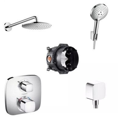 Potinkinis termostatinis dušo komplektas Hansgrohe Ecostat E Potinkinis termostatinis dušo komplektas Hansgrohe Ecostat E