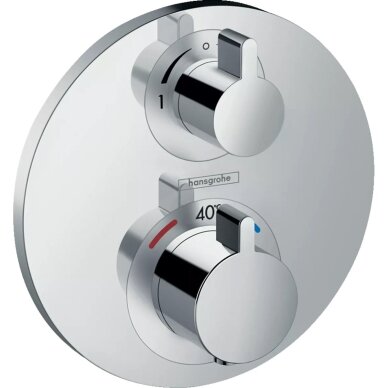Potinkinis termostatinis dušo komplektas Hansgrohe Vernis blend 6 Potinkinis termostatinis dušo komplektas Hansgrohe Vernis blend 6