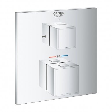 Potinkinis termostatinis maišytuvas Grohe GROHTHERM CUBE