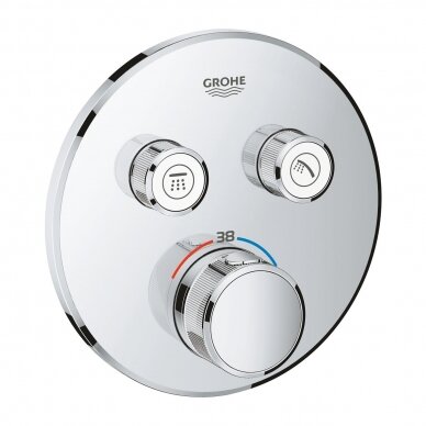 Potinkinis termostatinis maišytuvas Grohe GROHTHERM SMARTCONTROL