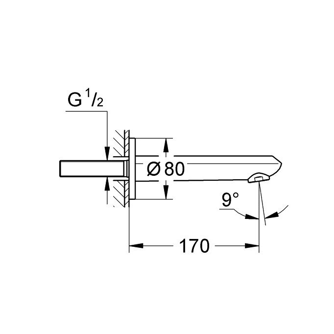 Potinkinis vonios snapas Grohe Eurodisc Cosmopolitan 1 Potinkinis vonios snapas Grohe Eurodisc Cosmopolitan 1