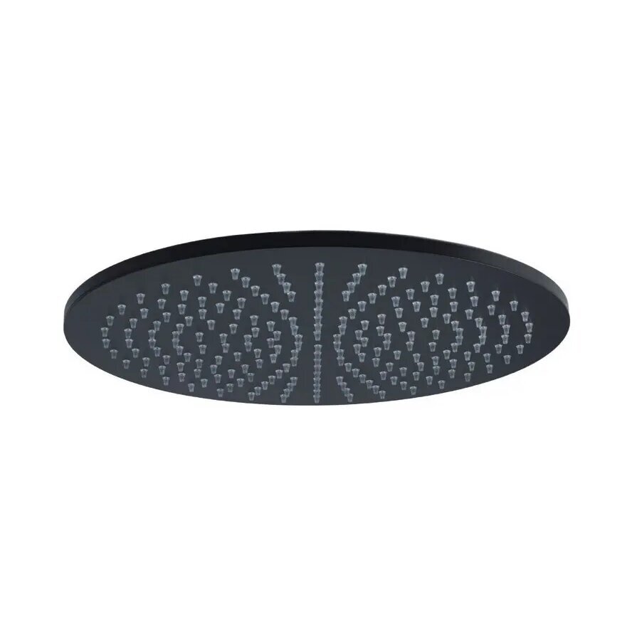 Potinkinė termostatinė dušo sistema su 30 cm skersmens dušo galva Paffoni Modular juoda matinė 2 Potinkinė termostatinė dušo sistema su 30 cm skersmens dušo galva Paffoni Modular juoda matinė 2