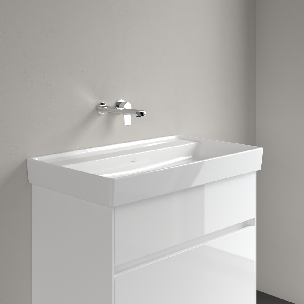 Praustuvas VILLEROY&BOCH Collaro 800x465x160mm be skylės maišytuvui be perpylimo C+ danga, white alpin 2