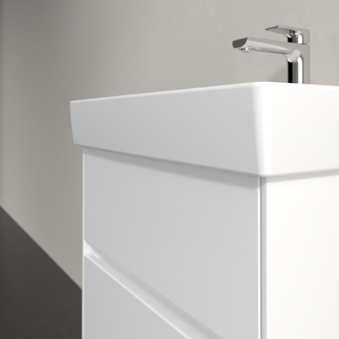 Praustuvas VILEROY&BOCH Collaro 550x440 mm be perpylimo, white alpin 2