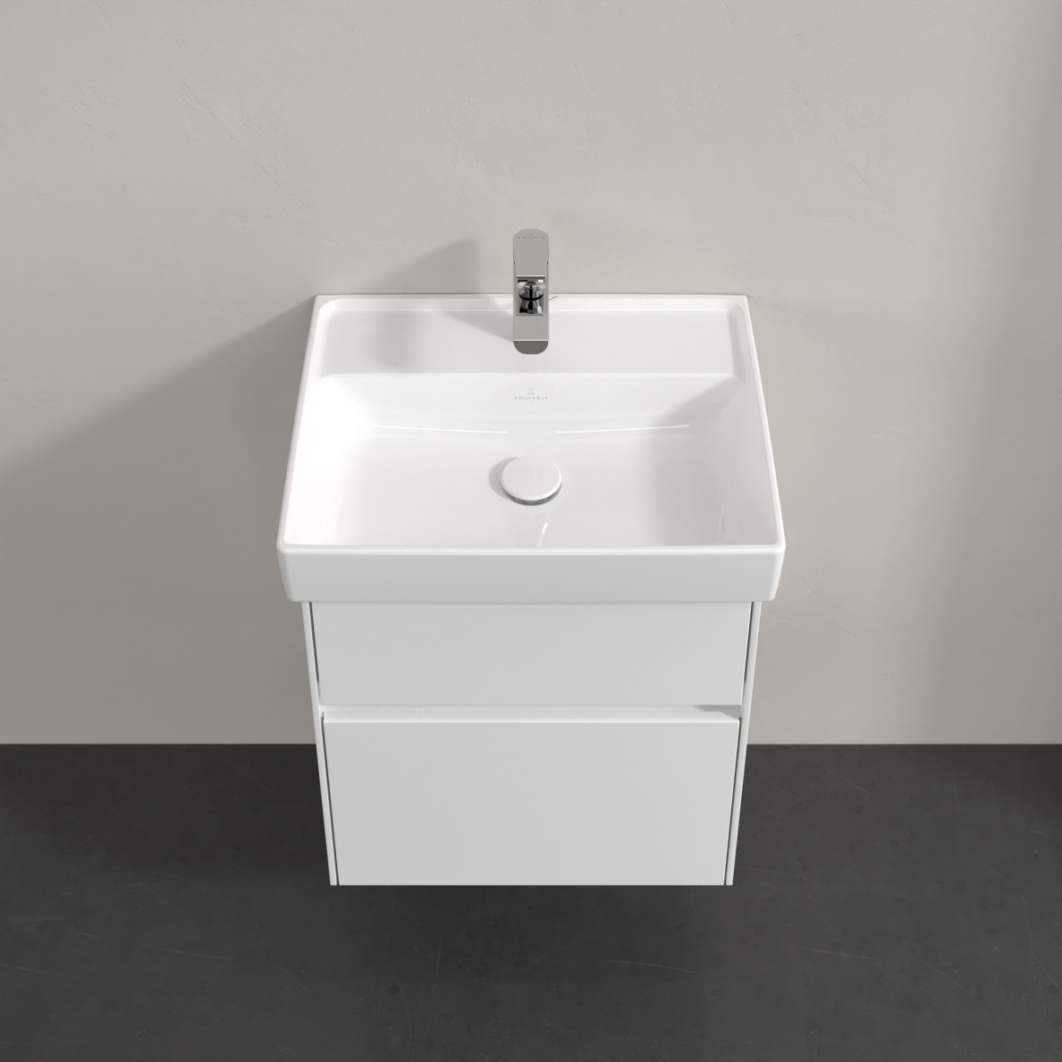 Praustuvas VILEROY&BOCH Collaro 550x440 mm be perpylimo, white alpin 3