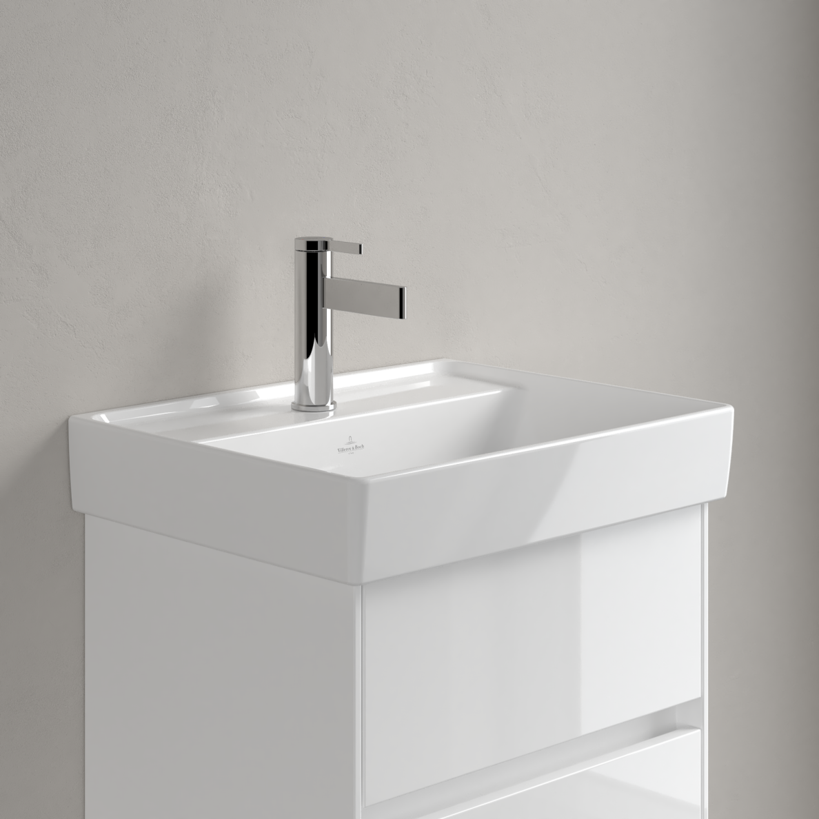 Praustuvas VILLEROY&BOCH Collaro 500x400 mm, be perpylimo, Ceramic Plus danga, white alpin 3 Praustuvas VILLEROY&BOCH Collaro 500x400 mm, be perpylimo, Ceramic Plus danga, white alpin 3