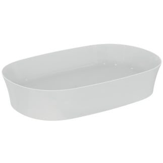 Praustuvas-dubuo Ideal Standard Ipalyss Oval, matmenys: 600x380x120mm, be persipylimo, baltas, be dugno vožtuvo