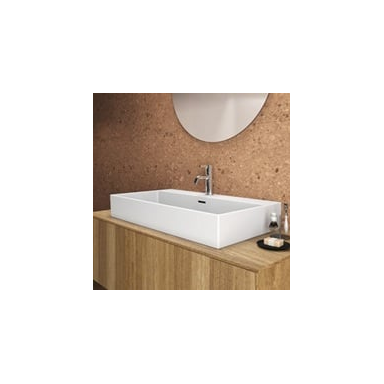 Praustuvas Ideal Standard Extra, matmenys: 1000x450x125mm, montuojamas ant stalviršio (šlifuota apačia) arba ant sienos