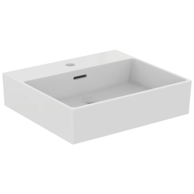 Praustuvas Ideal Standard Extra, matmenys: 500x450x125mm, montuojamas ant stalviršio (šlifuota apačia) arba ant sienos Praustuvas Ideal Standard Extra, matmenys: 500x450x125mm, montuojamas ant stalviršio (šlifuota apačia) arba ant sienos
