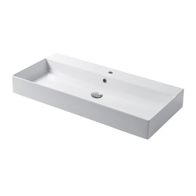 Praustuvas Kame SOLE 100 cm, baltas matinis Praustuvas Kame SOLE 100 cm, baltas matinis