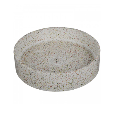 Praustuvas Karag Elpis Ø425x100mm , Fruitcake spalva, su dugno vožtuvu Praustuvas Karag Elpis Ø425x100mm , Fruitcake spalva, su dugno vožtuvu