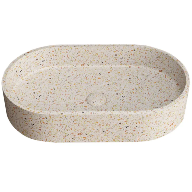 Praustuvas Karag Linus 600x350x120mm, Fruitcake spalva, su dugno vožtuvu Praustuvas Karag Linus 600x350x120mm, Fruitcake spalva, su dugno vožtuvu