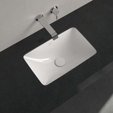 Praustuvas montuojamas po stalviršiu Villeroy & Boch Loop & Friends, 450x280x170 mm, White Alpin Praustuvas montuojamas po stalviršiu Villeroy & Boch Loop & Friends, 450x280x170 mm, White Alpin