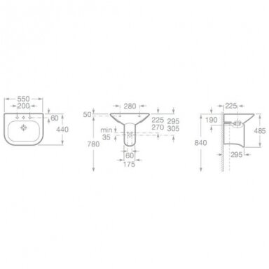 Pakabinamas Roca Nexo, Rimless unitazas Pakabinamas Roca Nexo, Rimless unitazas