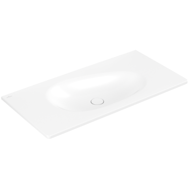 Praustuvas Villeroy & Boch Antao 1000x500x150, be persipylimo angos, be skylės maišytuvui, CeramicPlus danga, Stone White baltos spalvos Praustuvas Villeroy & Boch Antao 1000x500x150, be persipylimo angos, be skylės maišytuvui, CeramicPlus danga, Stone White baltos spalvos