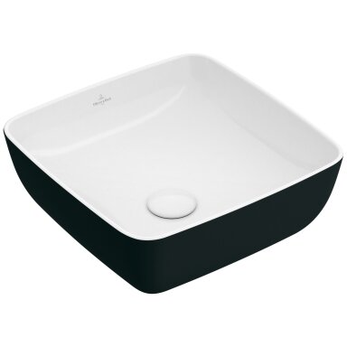 Praustuvas Villeroy & Boch Artis juodos spalvos 41X41cm