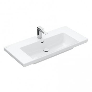 Praustuvas Villeroy & Boch Subway 3.0 su CeramicPlus danga ir su perpildymu 100 x 47 cm Praustuvas Villeroy & Boch Subway 3.0 su CeramicPlus danga ir su perpildymu 100 x 47 cm