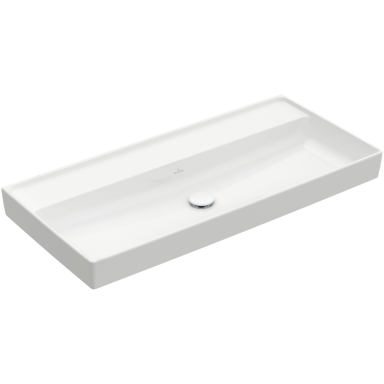 Praustuvas VILLEROY&BOCH Collaro 1000x470 be skylės maišytuvui be perpylimo C+ danga, white alpin