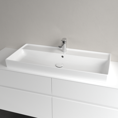 Praustuvas VILLEROY&BOCH Collaro 1000x470x160mm, šlifuota apačia Ceramic Plus danga, white alpin Praustuvas VILLEROY&BOCH Collaro 1000x470x160mm, šlifuota apačia Ceramic Plus danga, white alpin