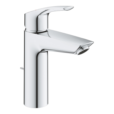 Praustuvo maišytuvas GROHE Eurosmart M dydis, su dugno vožtuvu, chromo spalvos Praustuvo maišytuvas GROHE Eurosmart M dydis, su dugno vožtuvu, chromo spalvos