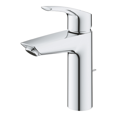 Praustuvo maišytuvas GROHE Eurosmart M dydis, su dugno vožtuvu, chromo spalvos Praustuvo maišytuvas GROHE Eurosmart M dydis, su dugno vožtuvu, chromo spalvos