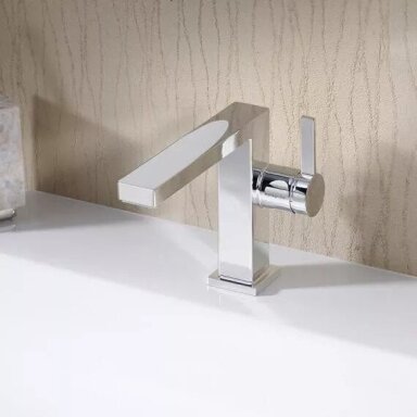 Praustuvo maišytuvas Hansgrohe Tecturis E 110 be dugno vožtuvo, chromas Praustuvo maišytuvas Hansgrohe Tecturis E 110 be dugno vožtuvo, chromas
