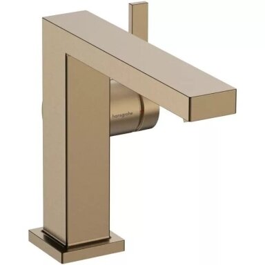 Praustuvo maišytuvas Hansgrohe Tecturis E 110 su dugno vožtuvu, šifuota bronza