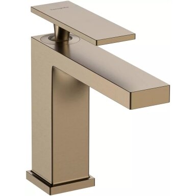 Praustuvo maišytuvas Hansgrohe Tecturis E 110 su dugno vožtuvu, šlifuota bronza Praustuvo maišytuvas Hansgrohe Tecturis E 110 su dugno vožtuvu, šlifuota bronza