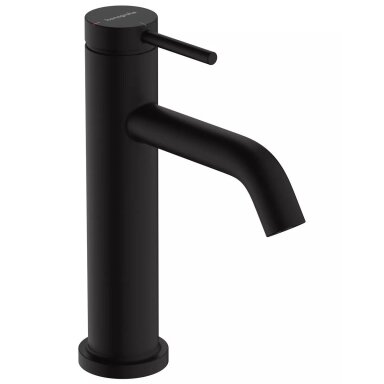 Praustuvo maišytuvas Hansgrohe Tecturis S 110 su dugno vožtuvu, juoda matinė Praustuvo maišytuvas Hansgrohe Tecturis S 110 su dugno vožtuvu, juoda matinė