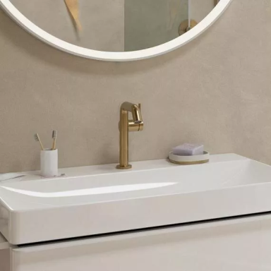 Praustuvo maišytuvas Hansgrohe Tecturis S 150 be dugno vožtuvo, šlifuota bronza Praustuvo maišytuvas Hansgrohe Tecturis S 150 be dugno vožtuvo, šlifuota bronza