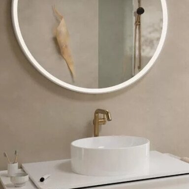Praustuvo maišytuvas Hansgrohe Tecturis S 240 su dugno vožtuvu, šlifuota bronza