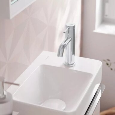 Praustuvo maišytuvas Hansgrohe Tecturis S 80 be dugno vožtuvo, chromas Praustuvo maišytuvas Hansgrohe Tecturis S 80 be dugno vožtuvo, chromas