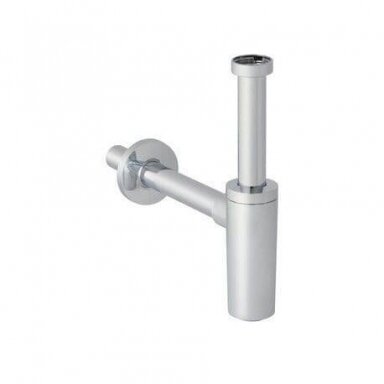 Praustuvo sifonas Geberit, Ø 32 mm, savaime išsivalantis, chromuotas blizgus Praustuvo sifonas Geberit, Ø 32 mm, savaime išsivalantis, chromuotas blizgus