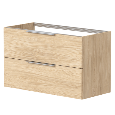 Praustuvo spintelė Kamė LIRIS 990x455x600 mm LIGHT OAK Praustuvo spintelė Kamė LIRIS 990x455x600 mm LIGHT OAK
