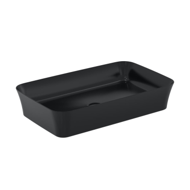 Praustuvas-dubuo Ideal Standard Ipalyss Rectangular, 55x38, juodas matinis Praustuvas-dubuo Ideal Standard Ipalyss Rectangular, 55x38, juodas matinis