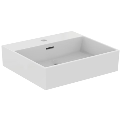 Praustuvas Ideal Standard Extra, matmenys: 500x450x125mm, montuojamas ant stalviršio (šlifuota apačia) arba ant sienos Praustuvas Ideal Standard Extra, matmenys: 500x450x125mm, montuojamas ant stalviršio (šlifuota apačia) arba ant sienos