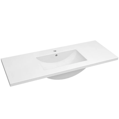 Praustuvas Kame Seville 120 cm, baltas blizgus Praustuvas Kame Seville 120 cm, baltas blizgus