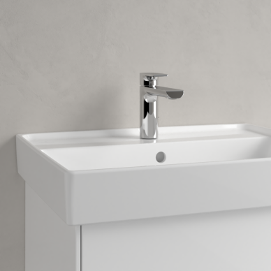 Praustuvas Villeroy & Boch Collaro 600x470x160, su skyle maišytuvui, su persipylimo anga , CeramicPlus danga, White Alpin baltos spalvos 4 Praustuvas Villeroy & Boch Collaro 600x470x160, su skyle maišytuvui, su persipylimo anga , CeramicPlus danga, White Alpin baltos spalvos 4