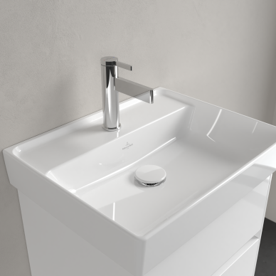 Praustuvas VILLEROY&BOCH Collaro 500x400 mm, be perpylimo, Ceramic Plus danga, white alpin 1