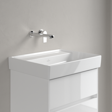 Praustuvas VILLEROY&BOCH Collaro 550x440x160mm be skylės maišytuvui, be perpylimo, white alpin 2
