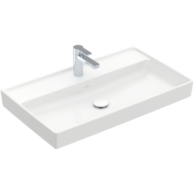 Praustuvas VILLEROY&BOCH Collaro 800x465x160mm, be perpylimo, white alpin Praustuvas VILLEROY&BOCH Collaro 800x465x160mm, be perpylimo, white alpin