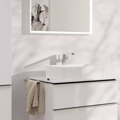 Praustuvo maišytuvas Hansgrohe Tecturis E 240 su dugno vožtuvu, chromas 1 Praustuvo maišytuvas Hansgrohe Tecturis E 240 su dugno vožtuvu, chromas 1