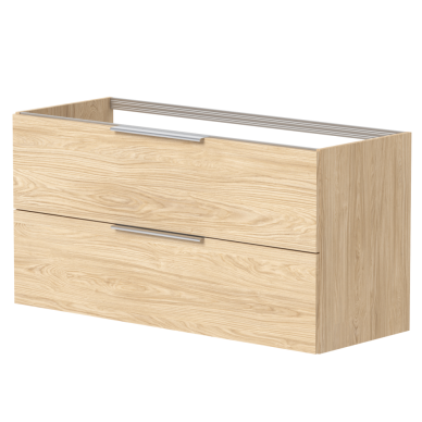 Praustuvo spintelė Kamė LIRIS 1190x455x600 mm LIGHT OAK Praustuvo spintelė Kamė LIRIS 1190x455x600 mm LIGHT OAK