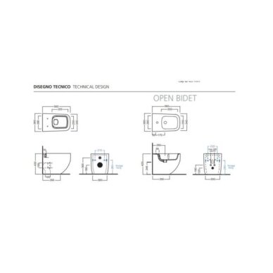 Pristatomas unitazas Hatria NEXT PURE RIM RIMLESS su soft close dangčiu 3 Pristatomas unitazas Hatria NEXT PURE RIM RIMLESS su soft close dangčiu 3