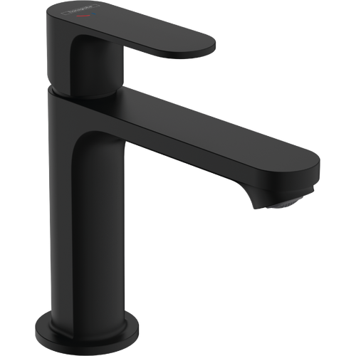 Praustuvo maišytuvas HANSGROHE Rebris S 110 CoolStart be dugno vožtuvo, spalva - juoda matinė (matt black) Praustuvo maišytuvas HANSGROHE Rebris S 110 CoolStart be dugno vožtuvo, spalva - juoda matinė (matt black)