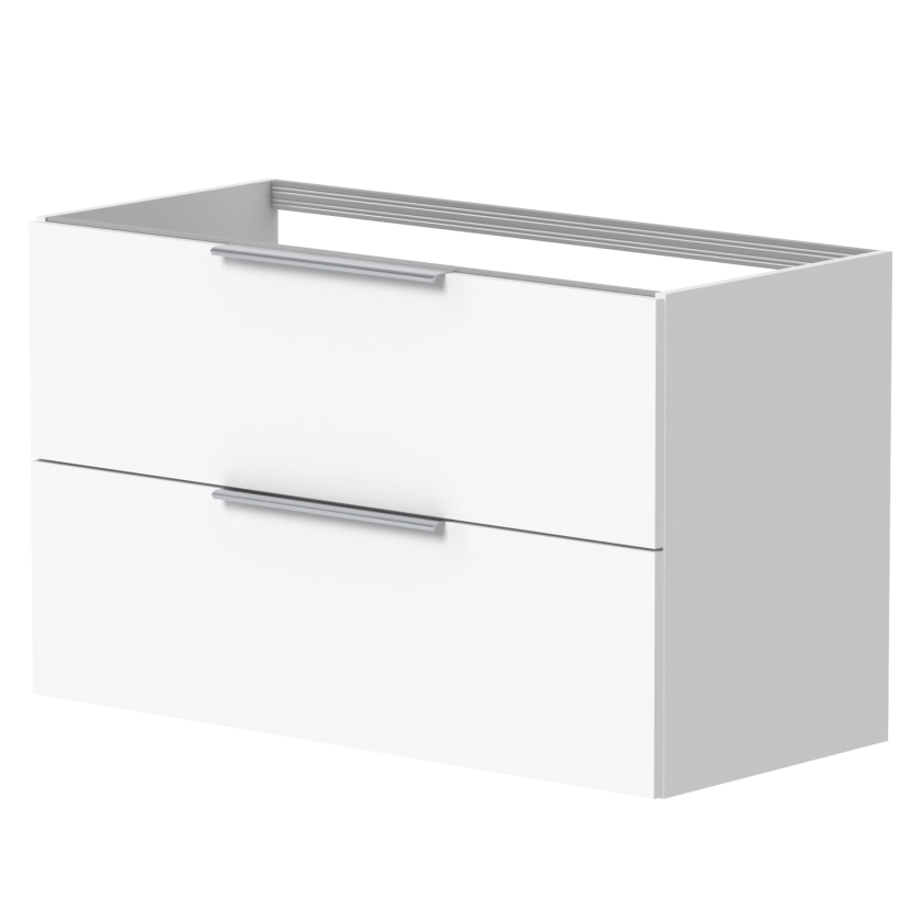 Praustuvo spintelė Kamė LIRIS 990x455x600 mm MAT WHITE