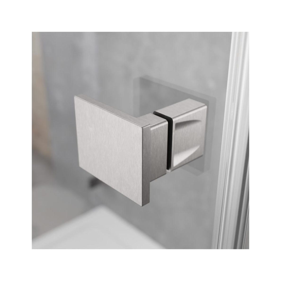 Radaway Essenza Pro Brushed Nickel KDJ kampinė dušo kabina, skaidrus stiklas 4 Radaway Essenza Pro Brushed Nickel KDJ kampinė dušo kabina, skaidrus stiklas 4