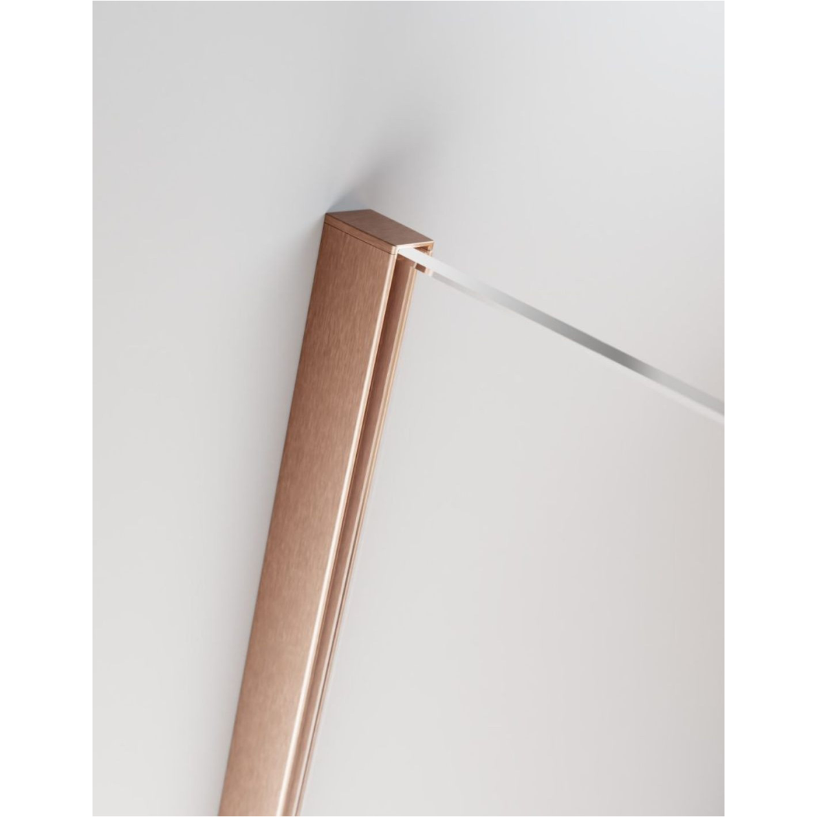 Radaway Furo Brushed Copper DWD dušo durys, skaidrus stiklas 4